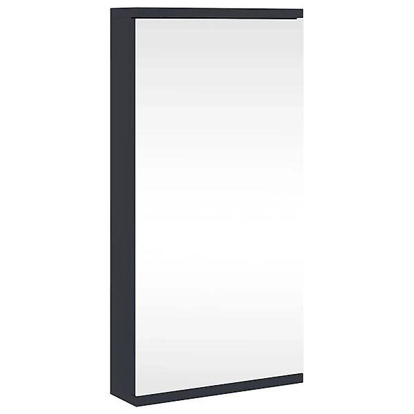 vidaXL Eck-Spiegelschrank Grau 30x24x60 cm 357978 günstig online kaufen
