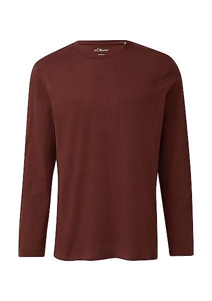 s.Oliver Langarmshirt T-Shirt Weiches Langarmshirt aus günstig online kaufen