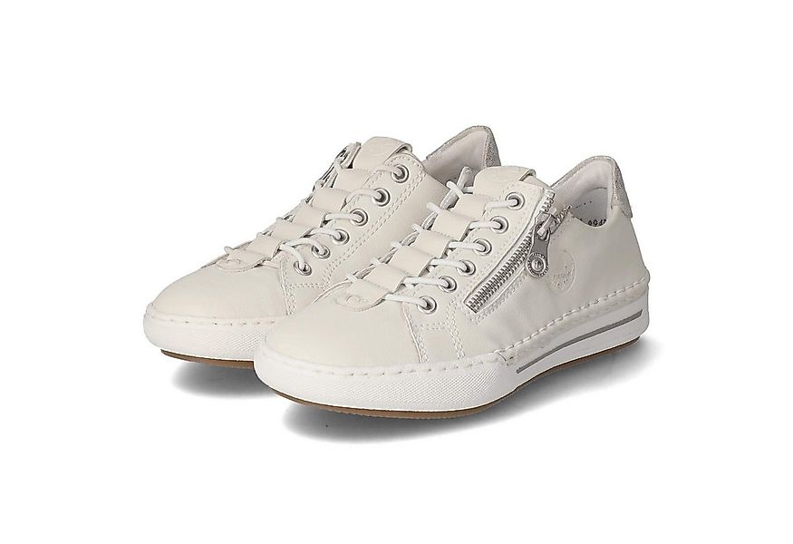 Rieker Rieker L7250-80 Damen Textil & Synthetik weiss Slipper günstig online kaufen