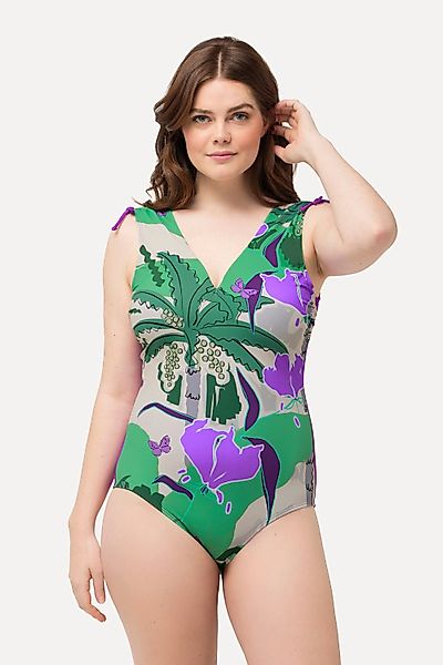 Ulla Popken Badeanzug Badeanzug Palme Softcups günstig online kaufen