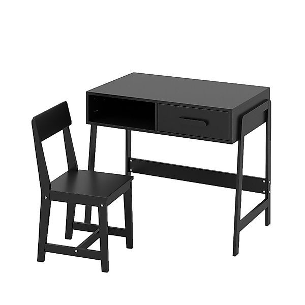 COSTWAY Kinderschreibtisch (2-St., mit Kinderstuhl set), günstig online kaufen