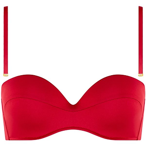 Lisca  Bikini Ober- und Unterteile Vorgeformtes Bandeau-Badeanzug-Top PORTO günstig online kaufen
