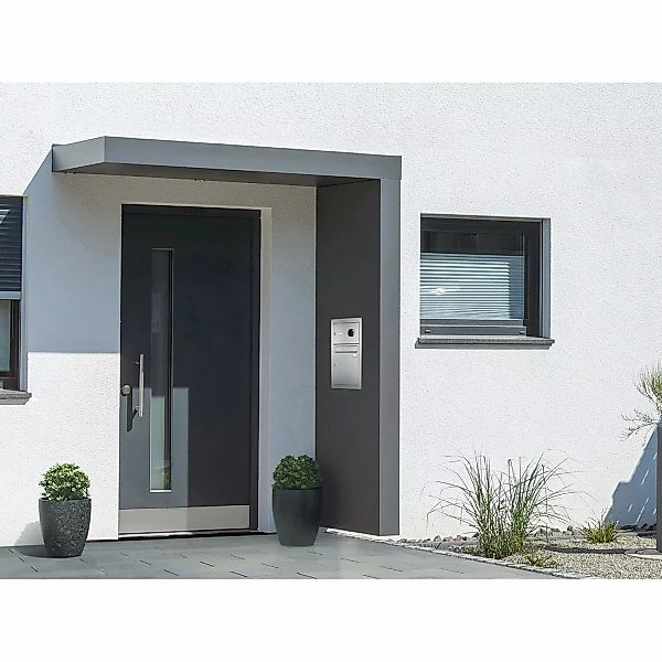 Gutta Rechteckvordach BS PLUS 200 Seite R BK Edel. Klingel Sprechanlage Kam günstig online kaufen