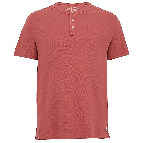 s.Oliver Rundhalsshirt s.Oliver XXL Henley T-Shirt günstig online kaufen