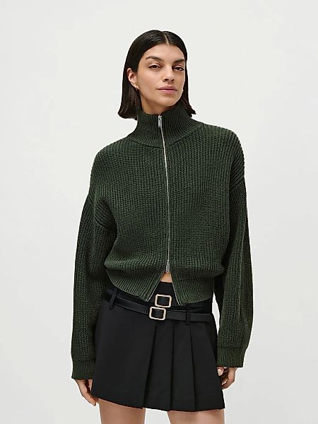 LeGer Strickjacke "Cindy, LeGer by Lena Gercke" Regular fit mit Rundhalsaus günstig online kaufen
