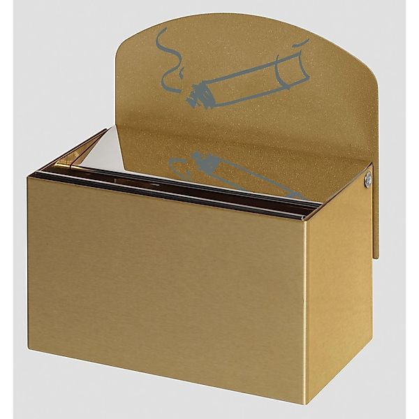 PROREGAL Robuster Wandascher Mit Hinweisschild Aufklebern Wandmontage 0,8 L günstig online kaufen