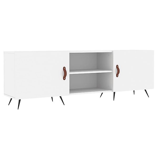 vidaXL TV-Schrank Weiß 150x30x50 cm Holzwerkstoff 829068 günstig online kaufen