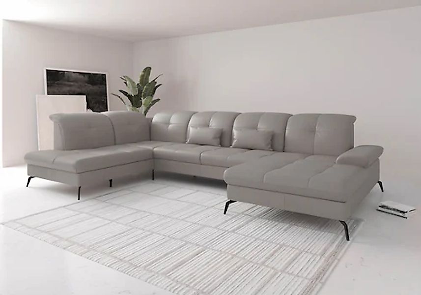 sit&more Wohnlandschaft »Amica«, inkl Sitztiefenverstellung und Armteilvers günstig online kaufen