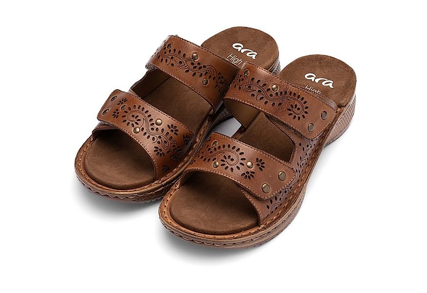 Ara HAWAII Pantolette Keilabsatz, Schlupfschuh, Sommerschuh, in G-Weite (we günstig online kaufen