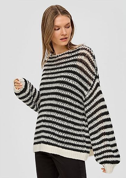 s.Oliver BLACK LABEL Strickpullover Strickpullover mit Stehkragen günstig online kaufen