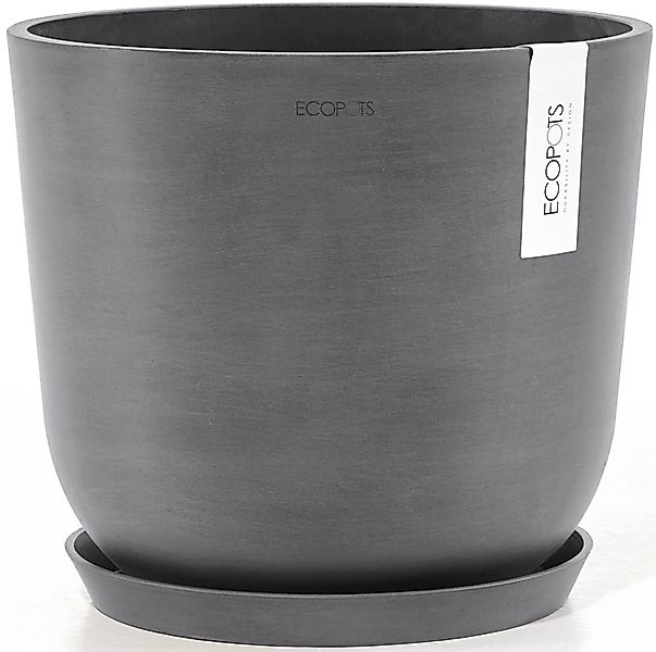 ECOPOTS Blumentopf Oslo 25 Grau, für günstig online kaufen