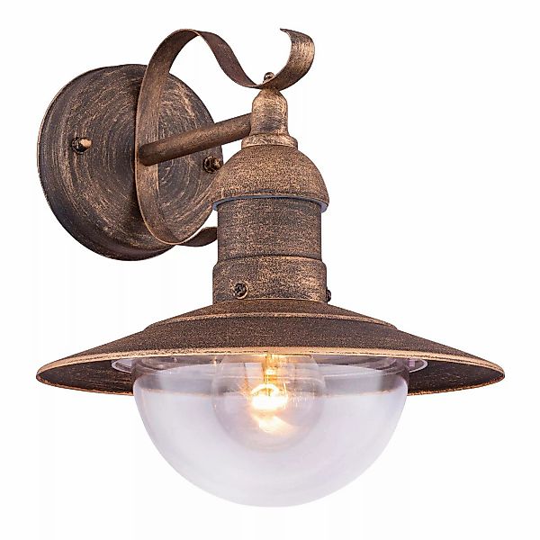 GLOBO LIGHTING Außen-Wandleuchte, Leuchtmittel nicht inklusive, günstig online kaufen
