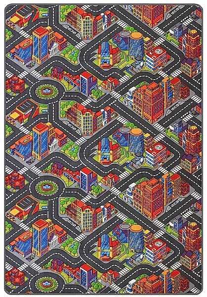 Primaflor-Ideen in Textil Kinderteppich »BIG CITY, Made in Belgium«, rechte günstig online kaufen