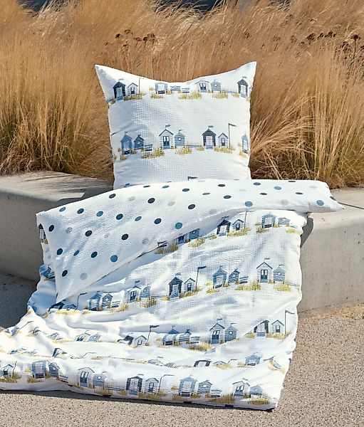 Janine Wendebettwäsche "Tango 20050" 2 Stk. tlg. mit grafischem Muster günstig online kaufen