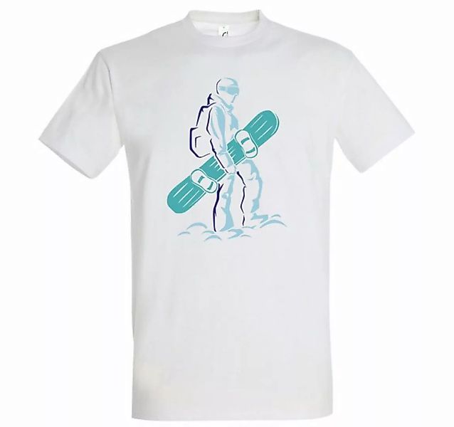 Youth Designz T-Shirt Snowboarding Herren Shirt mit trendigem Frontprint günstig online kaufen