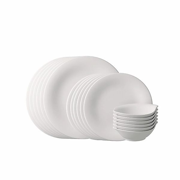 vivo Villeroy & Boch Group Geschirr-Set "Essential White" Made in Germany, günstig online kaufen