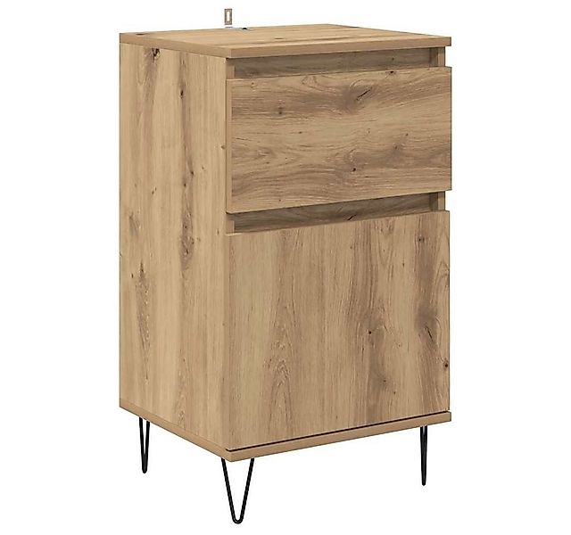 vidaXL Sideboard Sideboard Artisan-Eiche 35 x 40 x 70 cm Holzwerkstoff (1 S günstig online kaufen