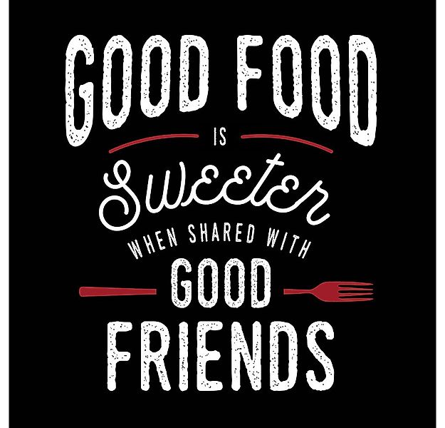 Wallarena Leinwandbild Küche Food Schwarz Kunst Wandbild XXL Leinwandbilder günstig online kaufen