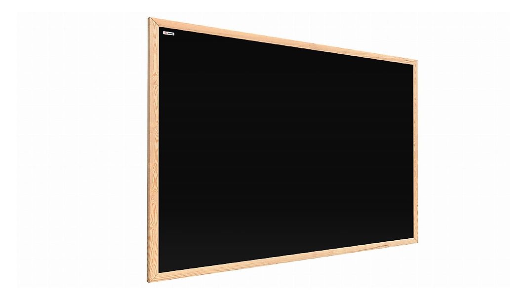 ALLboards Tafel Schwarze Magnetische Kreidetafel Naturholzrahmen günstig online kaufen