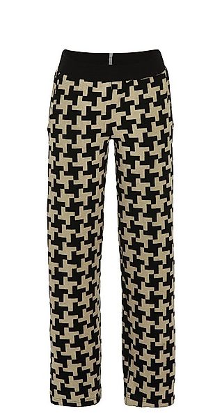 Chérie Line Loungehose aus Strickjacquard Elastikbund günstig online kaufen