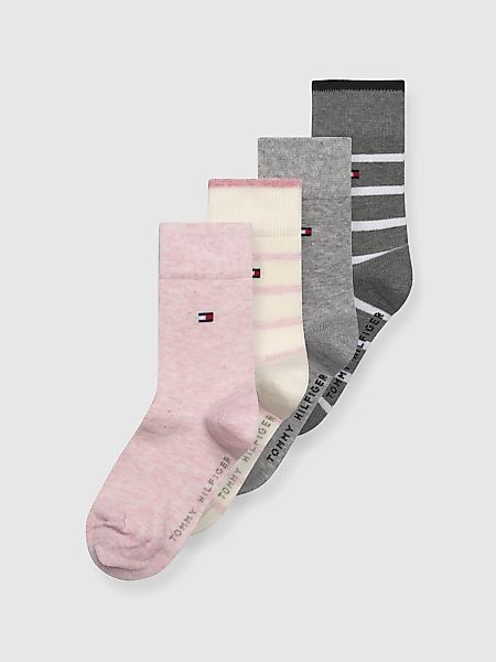 Tommy Hilfiger Socken "TH KIDS SOCK 4P BRETON STRIPE ECOM" 4 Paar günstig online kaufen