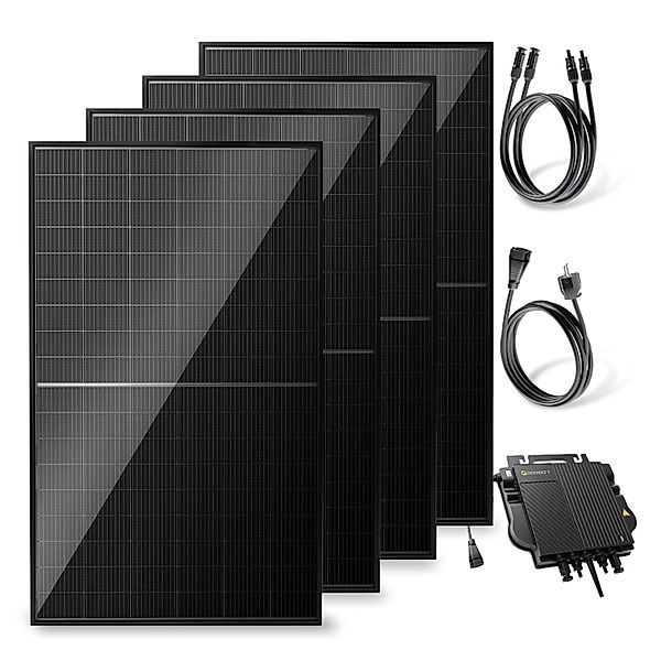 Solakon Balkonkraftwerk 2000W 800W Solaranlage Steckerfertig Komplettset Ph günstig online kaufen