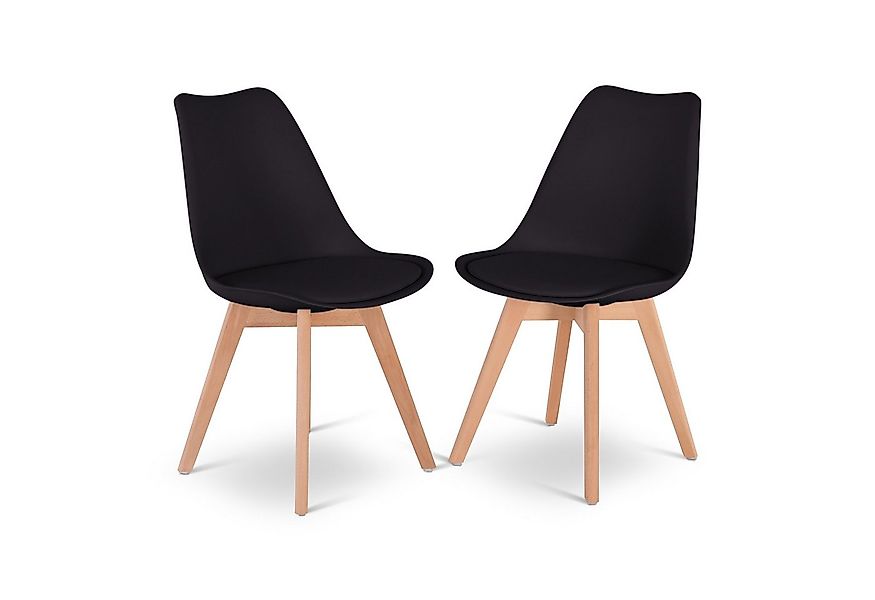 Raburg Esszimmerstuhl Schalenstuhl, gepolstert, Küchenstuhl im Set, Nilo (2 günstig online kaufen