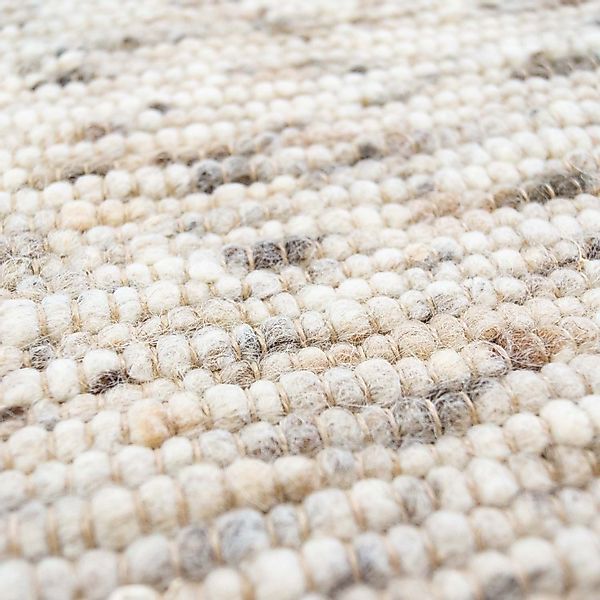 TaraCarpet Wollteppich TaraCarpet Handwebteppich Frankeneck, rund, günstig online kaufen