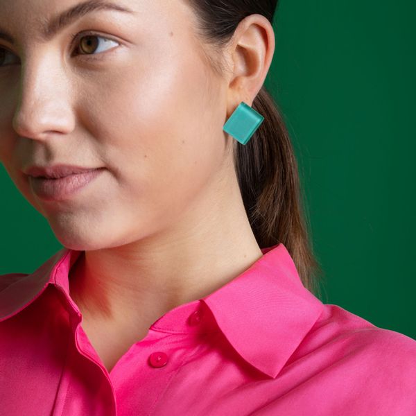 ALEXASCHA Paar Ohrstecker Quadratische Statement Ohrringe günstig online kaufen