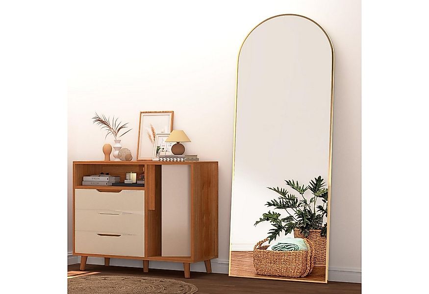 CASSILANDO Ganzkörperspiegel gewölbter Bodenspiegel, großer Boden-Spiegel,m günstig online kaufen