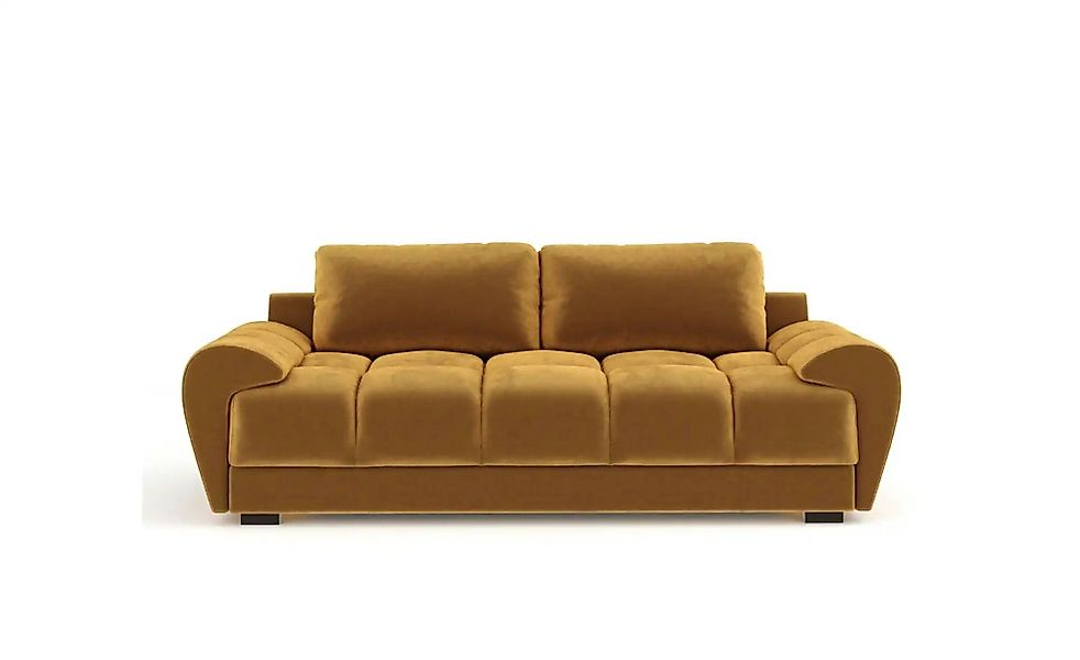 Einzelsofa  Peebles ¦ gold ¦ Maße (cm): B: 244 H: 90 Polstermöbel > Sofas > günstig online kaufen