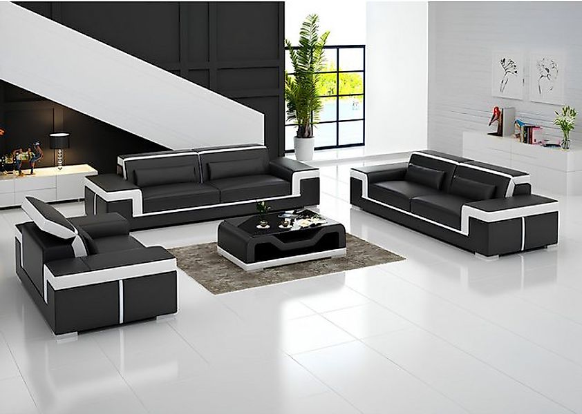 Xlmoebel Sofa Sofa-Ensemble 3-2-1 Sitzer-Set Design Polstermöbel Sofas Lede günstig online kaufen