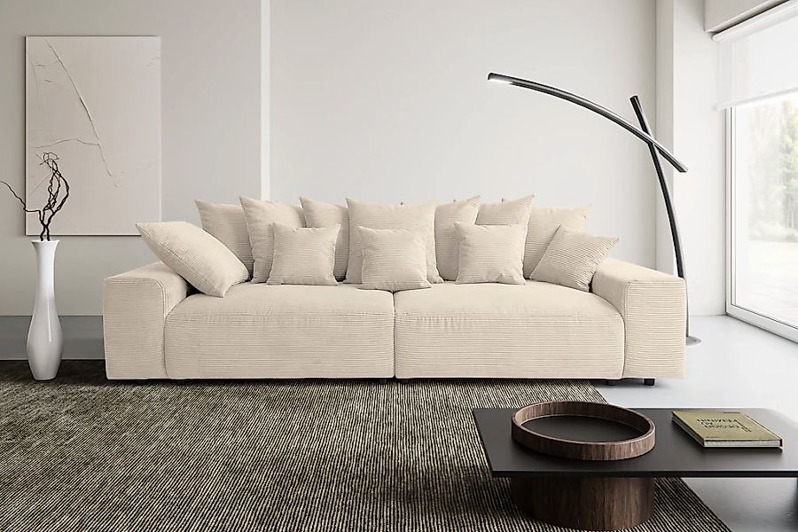 WERK2 Big-Sofa "Maxi B, Mega Sofa mit viel Platz, Breite 290 cm, pflegeleic günstig online kaufen