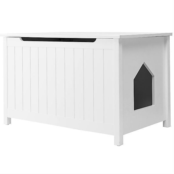 COSTWAY Tierhaus Katzenschrank, Katzenhaus, mit abnehmbarer günstig online kaufen