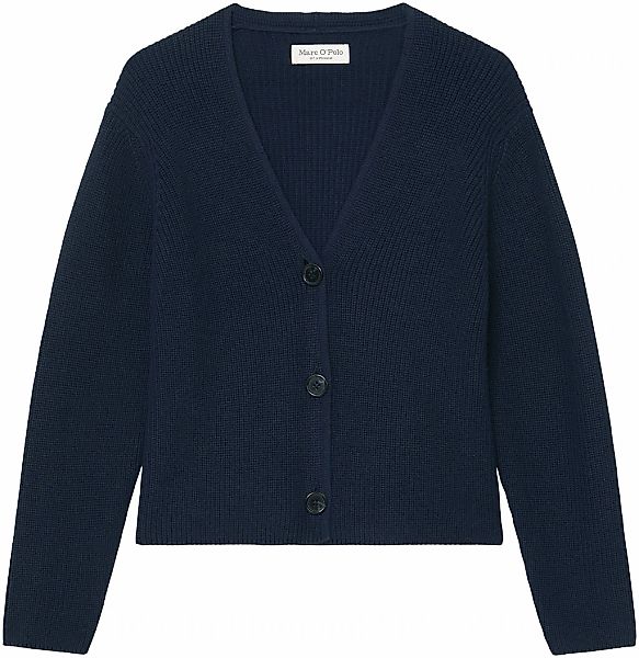 Marc OPolo Strickjacke, in kurzer, gerader Form günstig online kaufen