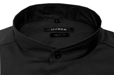 Huber Hemden Langarmhemd HU-9008 Stehkragen, Knopfleiste, günstig online kaufen