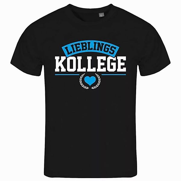 deinshirt Print-Shirt Herren T-Shirt Lieblingskollege Funshirt mit Motiv günstig online kaufen