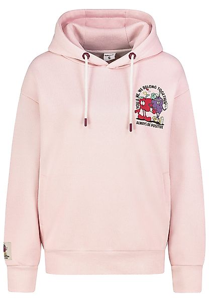 SUBLEVEL Hoodie mit Frucht-Motiv und Schriftzug günstig online kaufen