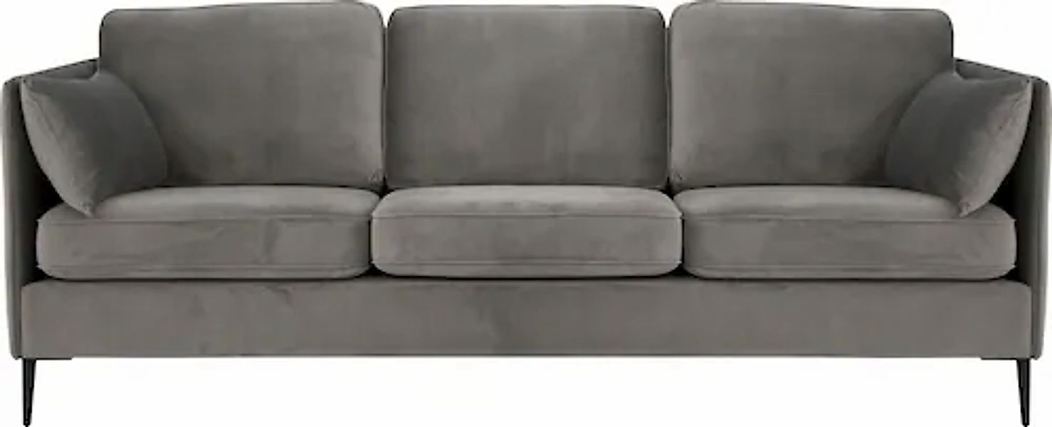 Home affaire 3-Sitzer »Light« inklusive loser Zierkissen, mit schmalen Arml günstig online kaufen