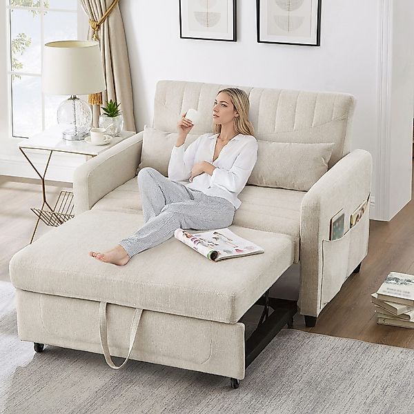Ulife Schlafsofa mit ausziehbarem Sofabett und günstig online kaufen