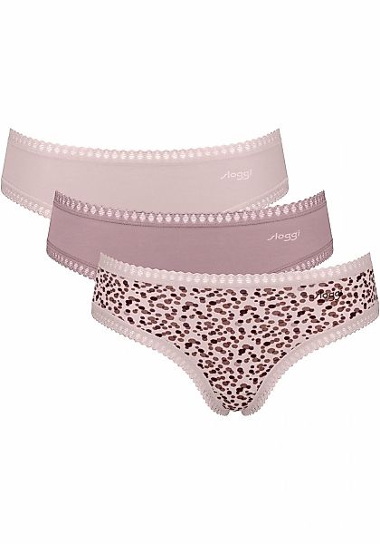 sloggi Hipster "GO Crush", (3er Pack), Spitze, elastisch, weich, Multipack, günstig online kaufen