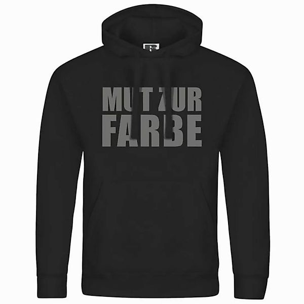 deinshirt Kapuzenpullover Herren Kapuzenpullover Mut zur Farbe Mit Print Mo günstig online kaufen