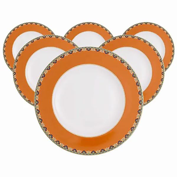 Villeroy & Boch Speiseteller »Speiseteller Samarkand Mandarin ø 27,7 cm 6er günstig online kaufen