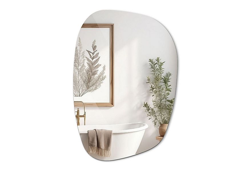 Tulup Spiegel Wohnzimmerspiegel Spiegel Organische Form Asymmetrischer Klec günstig online kaufen