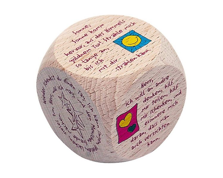 GICO Lernspielzeug Kindergebete Smile Gebetswürfel mit frabigem Druck- 5988 günstig online kaufen