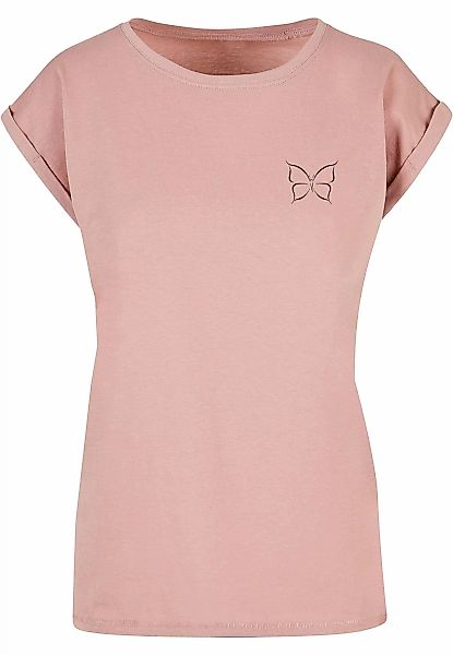 Merchcode T-Shirt "Merchcode Damen Ladies Spring - Butterfly T-Shirt" günstig online kaufen