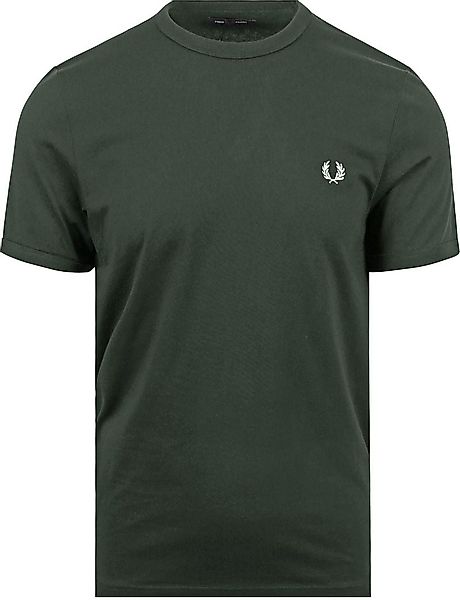 Fred Perry T-Shirt Dunkelgrün T50 - Größe XXL günstig online kaufen
