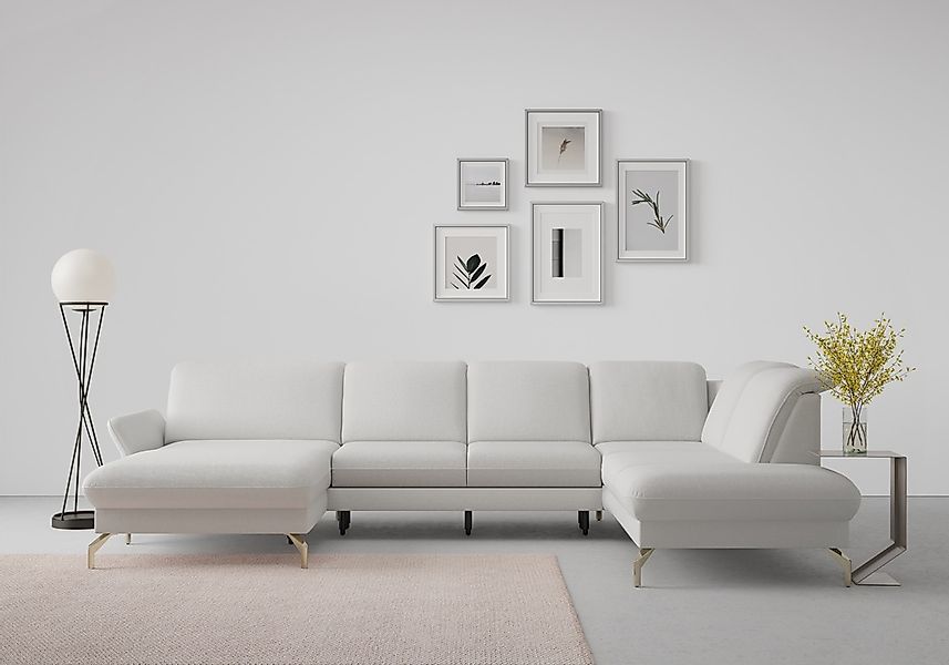 sit&more Wohnlandschaft "Fashion U-Form", wahlweise mit Kopfteilverstellung günstig online kaufen