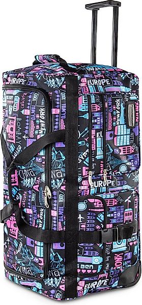 normani Reisetasche Reisetasche mit 3 Rollen 80 Liter, Trolley mit leichtlä günstig online kaufen