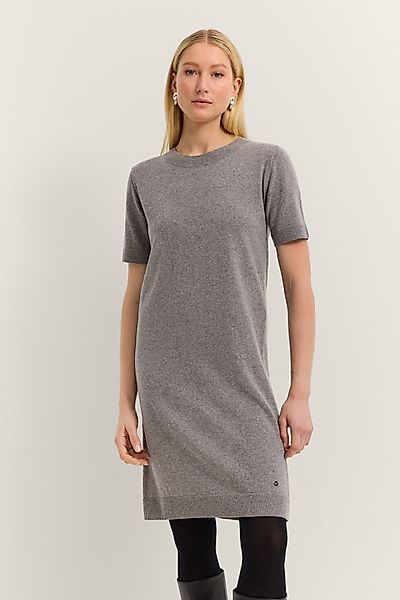 bugatti Strickkleid Rundhalsausschnitt aus einem edlen günstig online kaufen